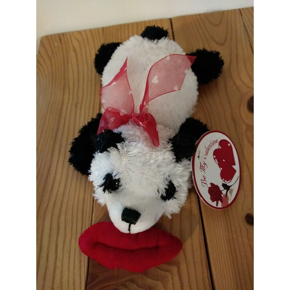 SKM Enterprises Be My Valentine 8" Panda Plush